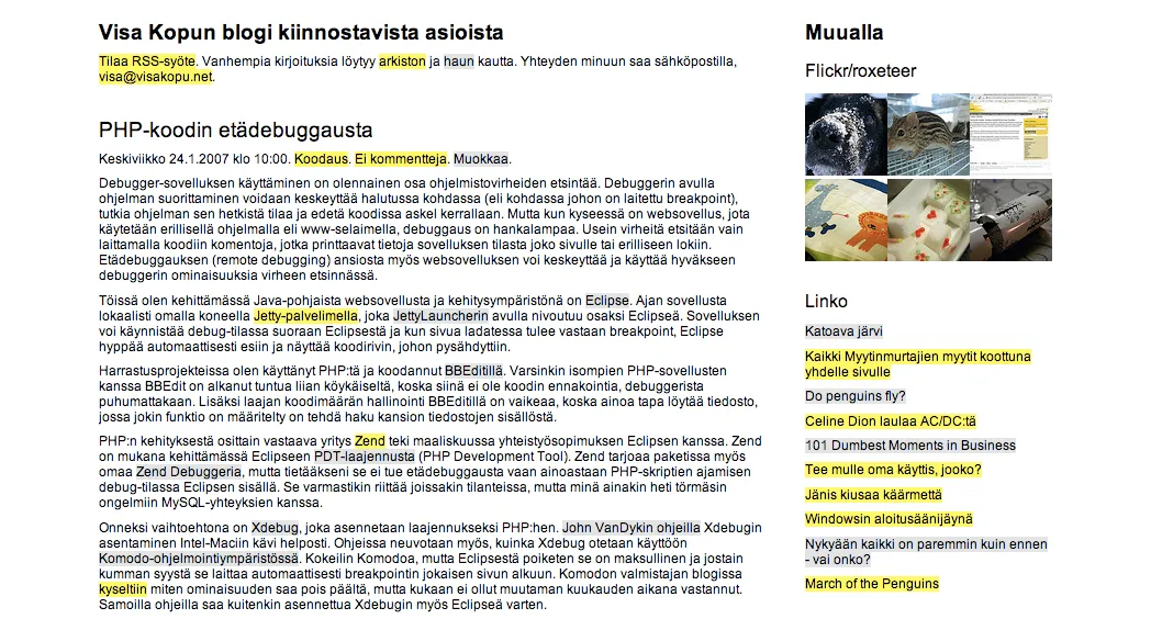Visakopu.net 2007 edition